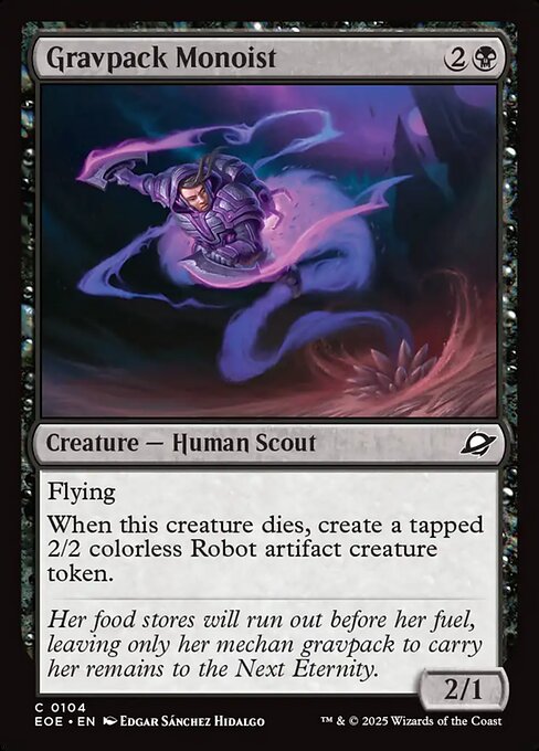 Gravpack Monoist (Edge of Eternities) | Magic the Gathering | MTG Top Decks Gravpack Monoist (Edge of Eternities) | Magic the Gathering | MTG Top Decks